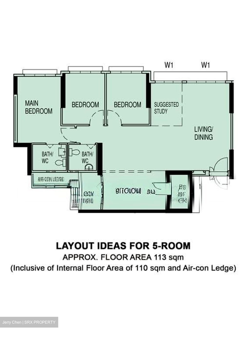 Blk 464A West Plains @ Bukit Batok (Bukit Batok), HDB 5 Rooms #602060191